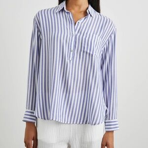Rails Elle Shirt in Admiral Stripe | S